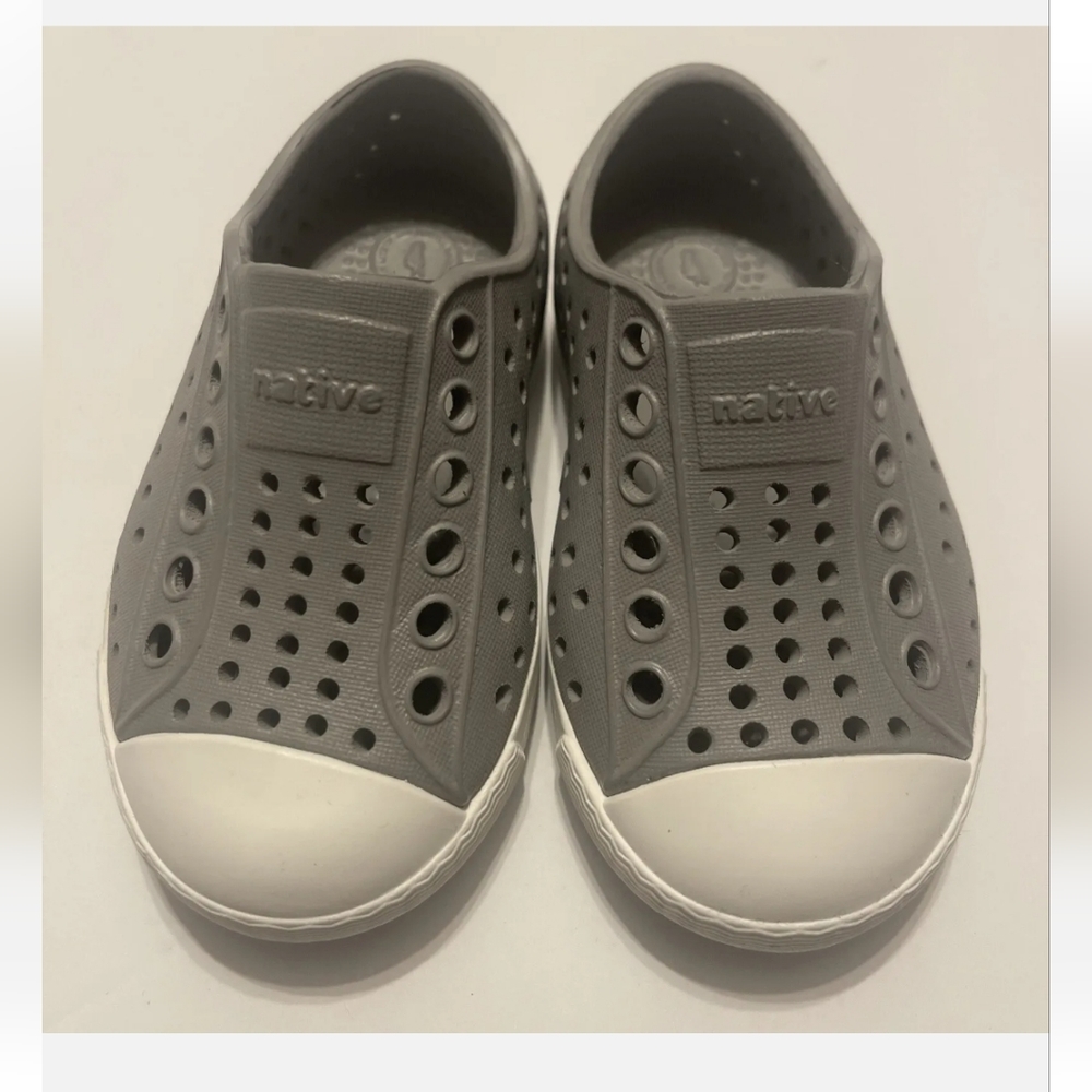 NEW Original Native Shoes Toddler Jefferson Water Shoe Gray Size C5